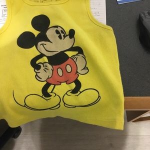 Mickey Mouse crop top